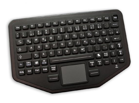 Erste Bluetooth-Industrietastatur mit Touchpad