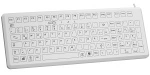 Kliniktaugliche Tastatur X1 mit vollständig glatter Bedienoberfläche